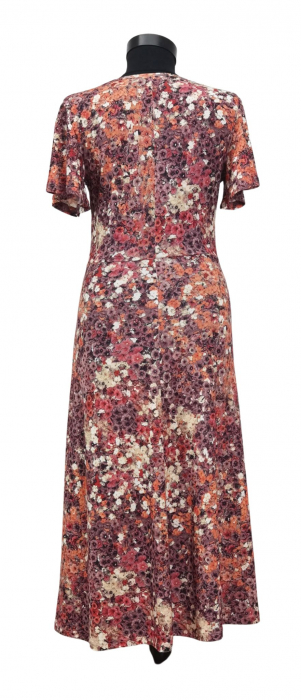 Rochie inflorata Retro Femei-S [2]