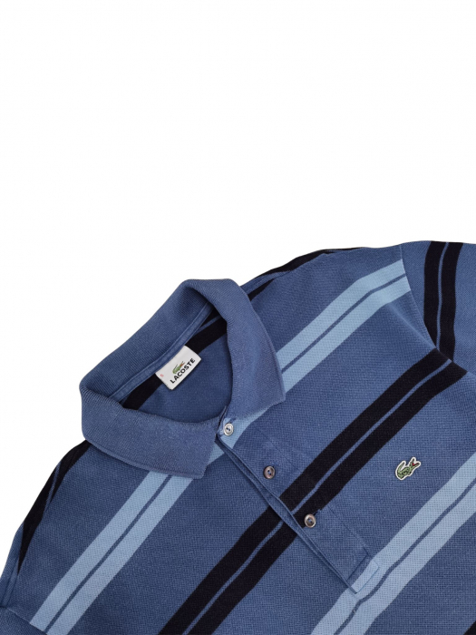 Tricou albastru Lacoste Barbati-XL [3]