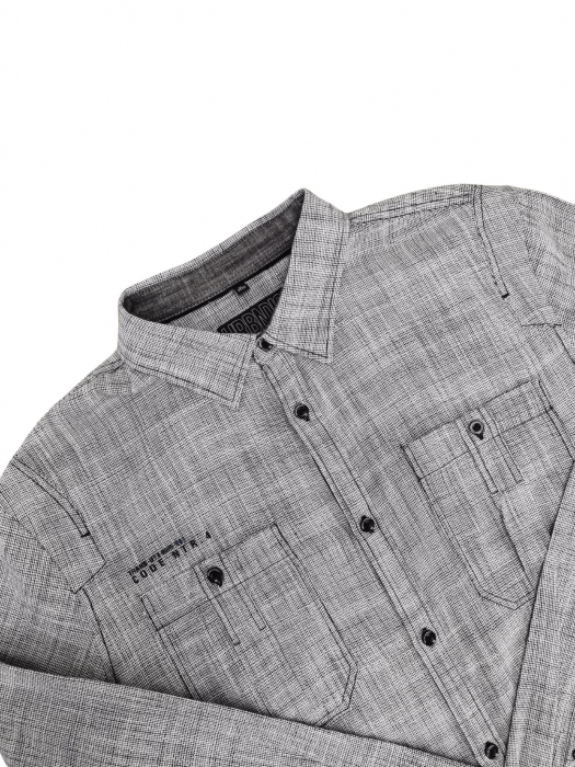 Camasa gri Angelo Litrico Brabati-XL [3]