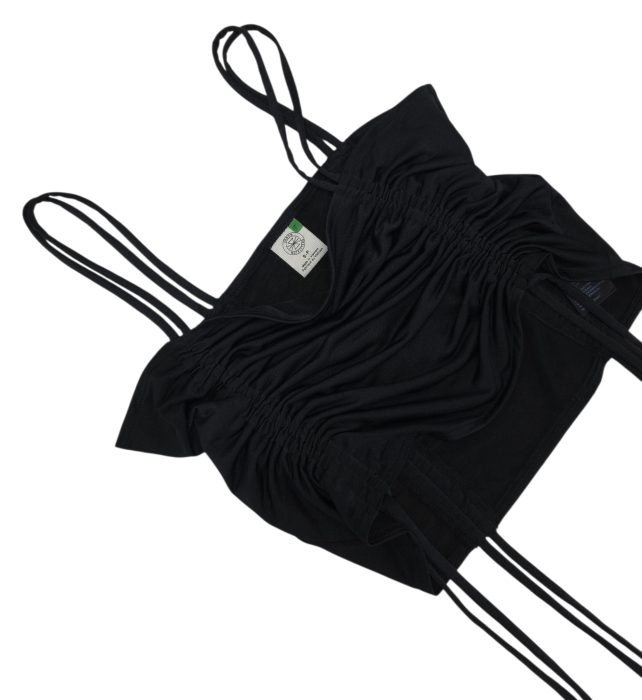 Maiou negru crop Femei-S [3]