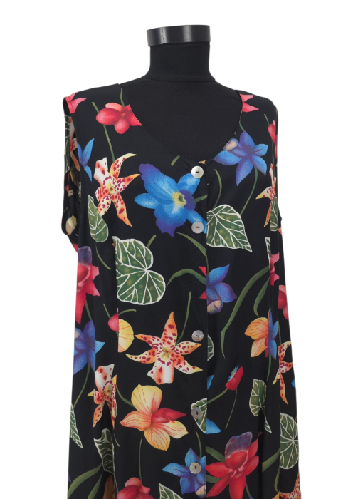 Rochie cu imprimeu Retro Femei-XL [3]