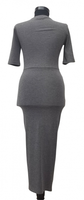 Rochie gri Stradivarius Femei-S [2]