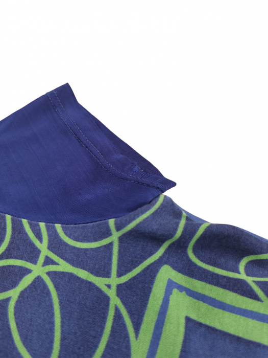 Tricou albastru Desigual Femei-S [4]