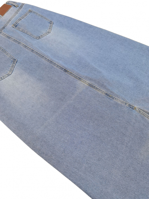 Fusta denim Retro Femei-M [4]