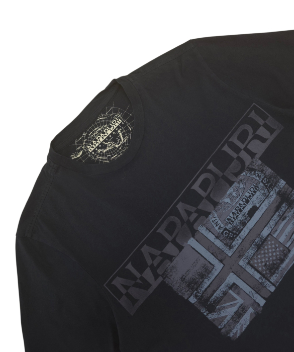 Tricou bleumarin Napapijri Barbati-S [3]