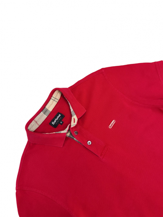 Tricou rosu Bourbon Barbati-M [3]
