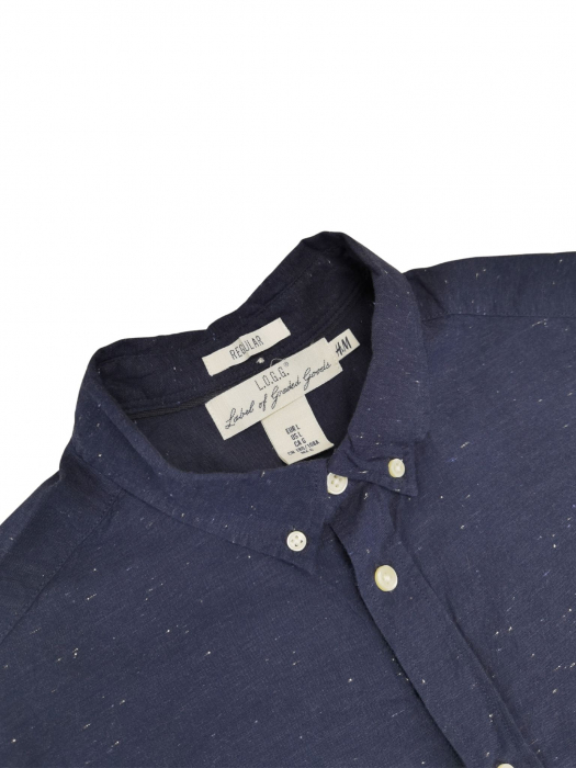 Camasa bleumarin H&M Barbati-L [3]