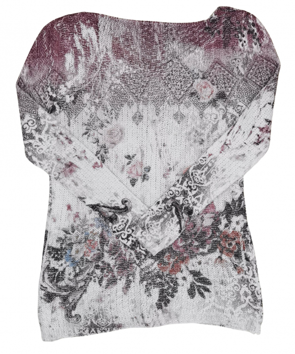 Bluza cu model Retro Femei-L [2]