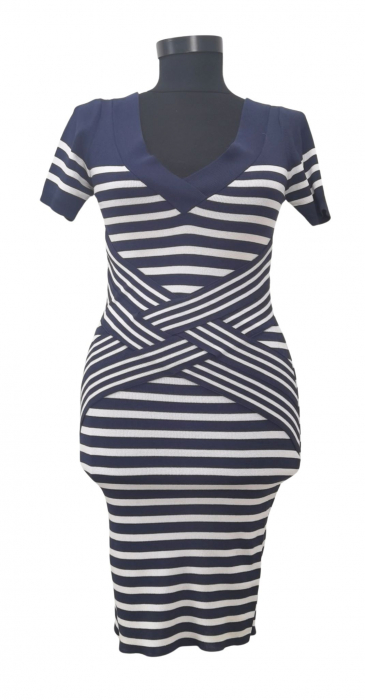 Rochie cu dungi Morgan Femei-XS [1]