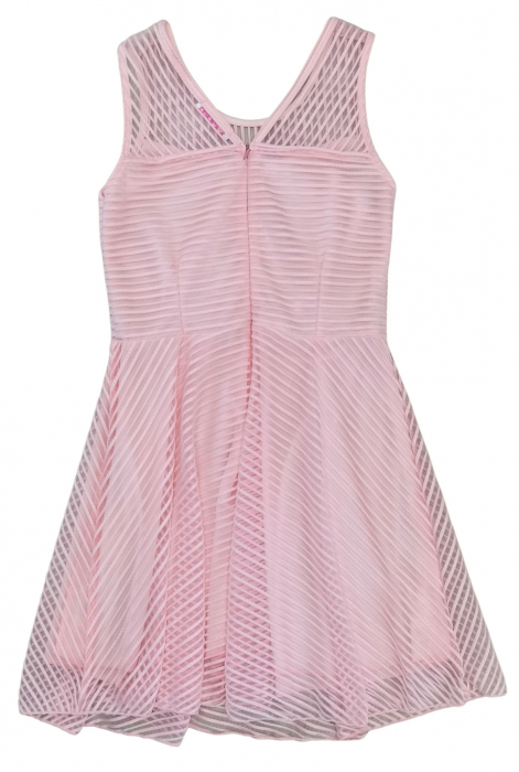 Rochie roz Retro Fete 11-12 Ani [2]