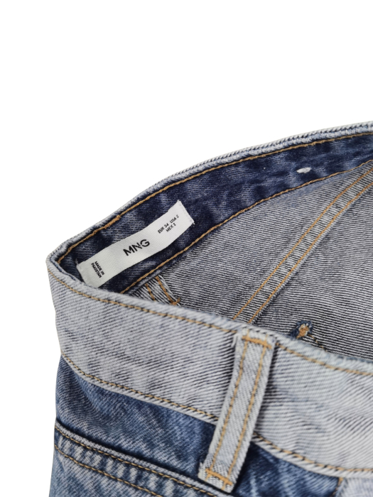 Blugi albastri MANGO Femei-XS [4]