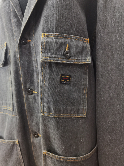 Geaca denim Ralph Lauren Barbati-XL [4]