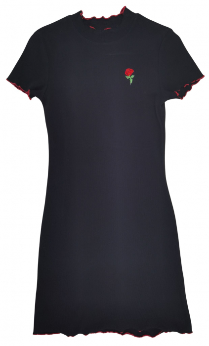 Rochie neagra Retro Femei-XS [1]