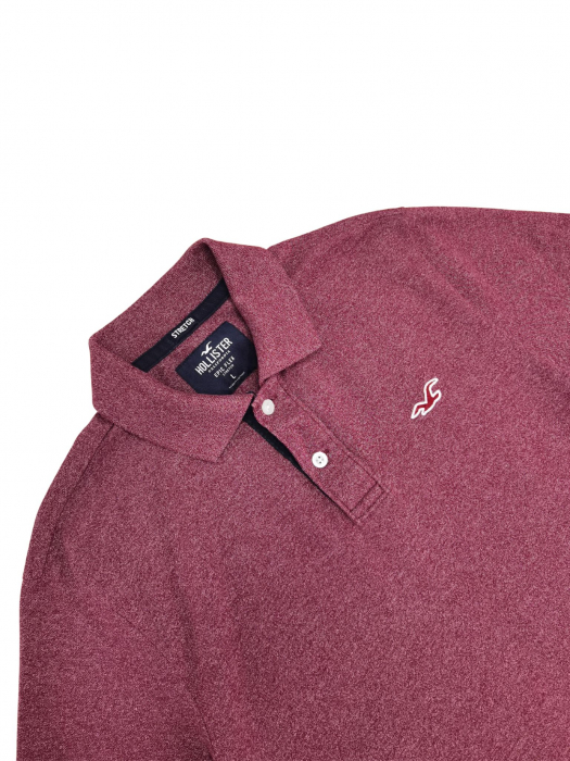 Tricou visiniu Hollister Barbati-L [3]