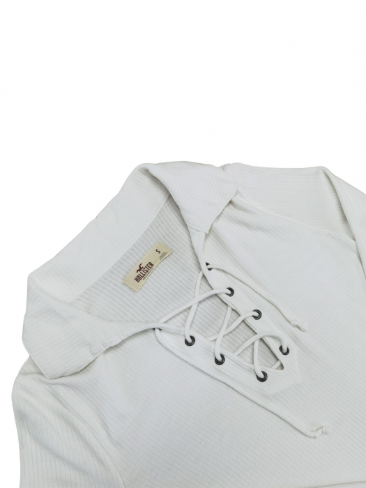 Bluza alba Hollister Femei-S [3]