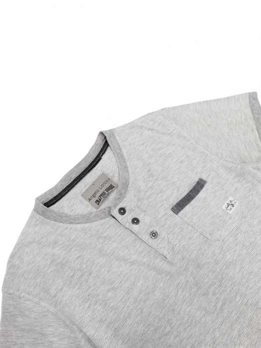 Tricou gri Angelo Litrico Barbati-L [3]