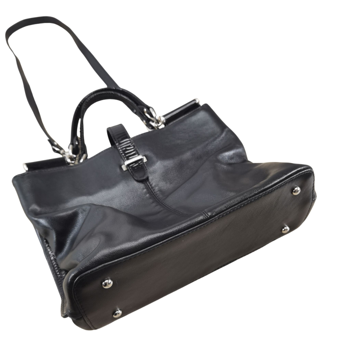 Geanta neagra piele Femei [3]