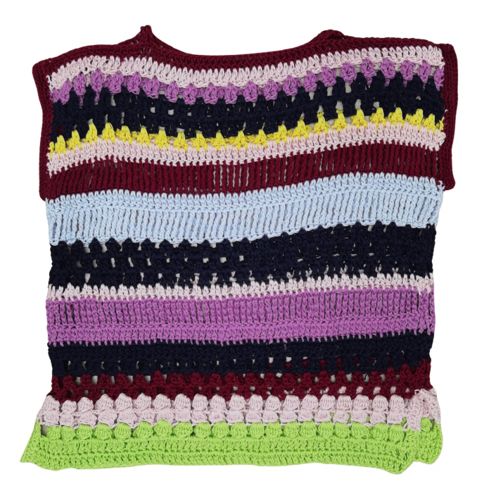 Tricou multicolor crosetat Femei-M [2]
