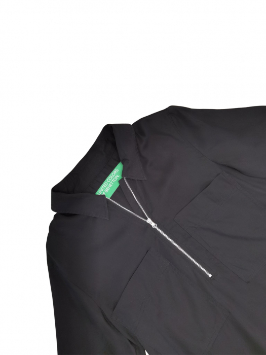 Tricou negru Benetton Femei-XS [3]