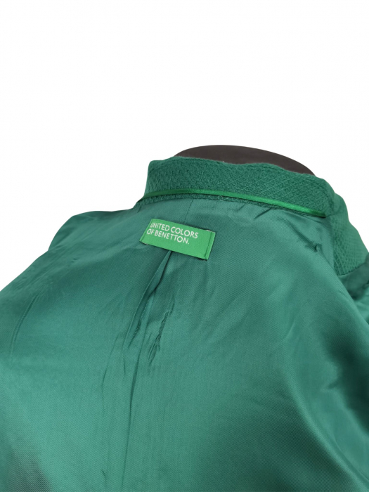 Palton verde Benetton Femei-L [4]