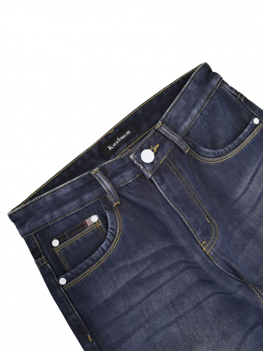 Blugi slim fit Kuziman Barbati-XS [3]