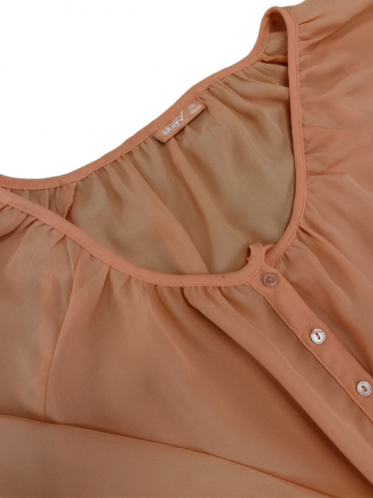 Bluza portocalie Retro Femei-XXL [3]