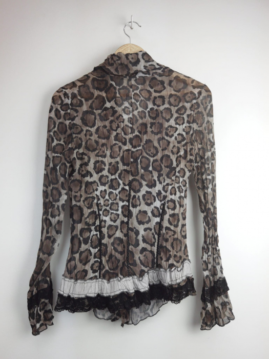 Camasa animal print vintage Femei-S [3]
