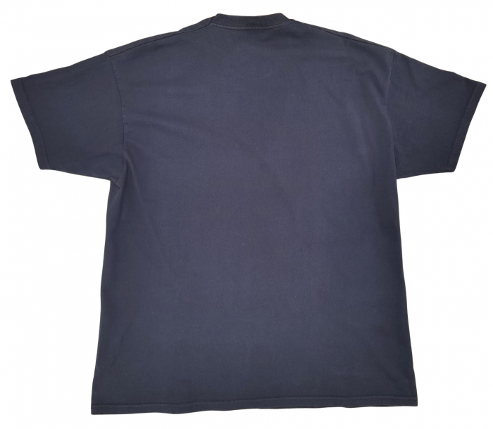 Tricou negru inscriptionat Barbati-XXL [2]