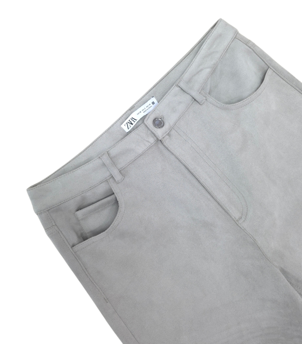 Pantaloni gri Zara Femei-L [3]