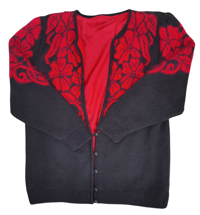 Cardigan lana merino si angora Femei-XL [1]