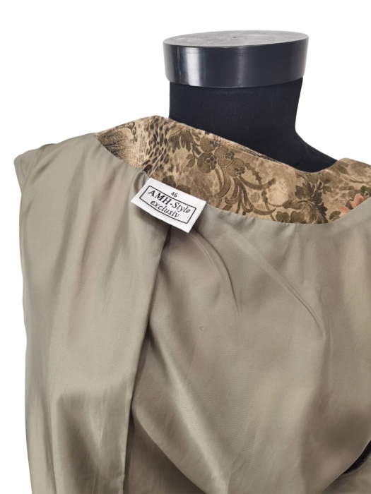 Vesta cu imprimeu Retro Femei-XXL [4]