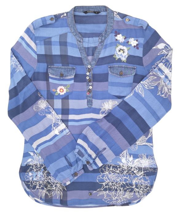 Bluza albastra Desigual Femei-M [1]