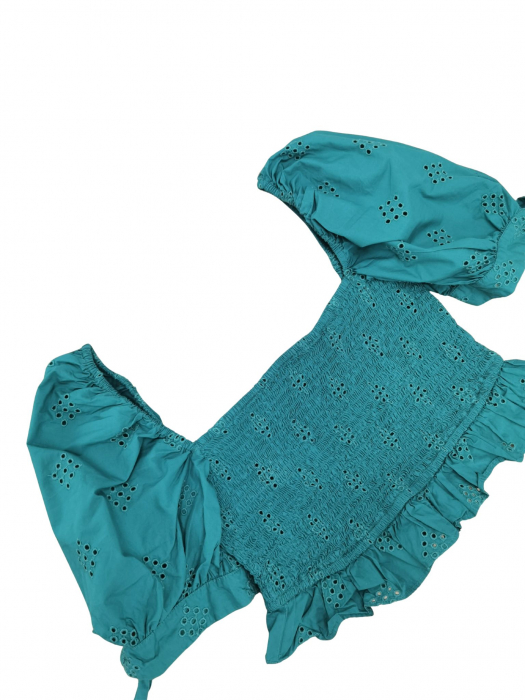 Tricou verde Zara Femei-M [3]