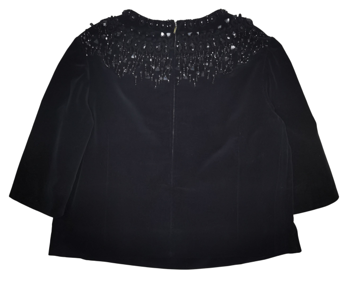 Bluza din catifea Retro Femei-S [2]