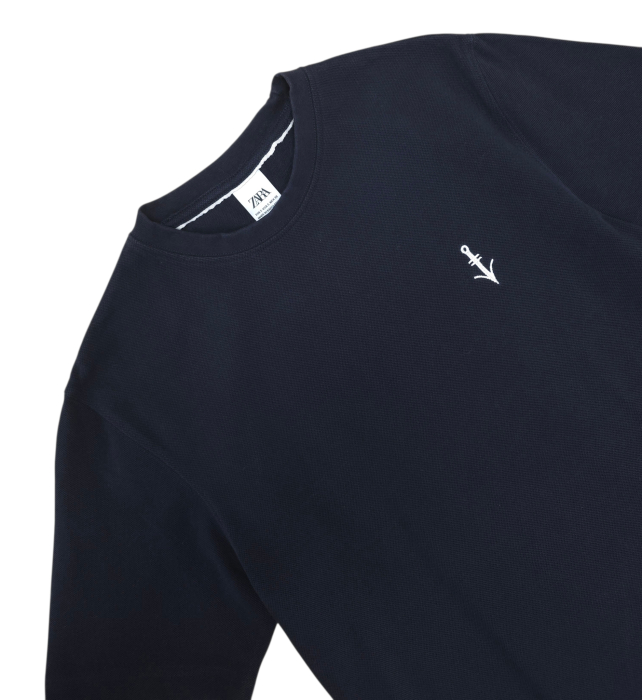 Tricou negru Zara Barbati-S [2]