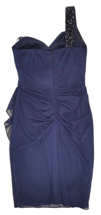 Rochie bleumarin Retro Femei-XS [2]
