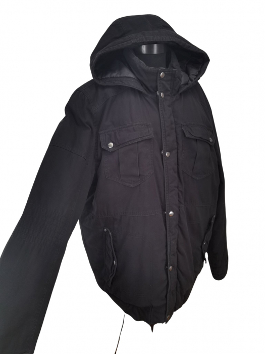 Geaca neagra PUMA Barbati-L [4]