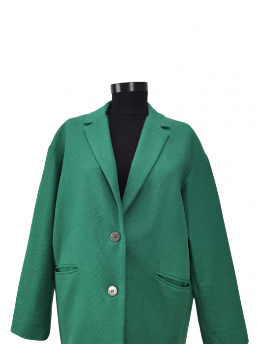 Palton verde Benetton Femei-L [3]