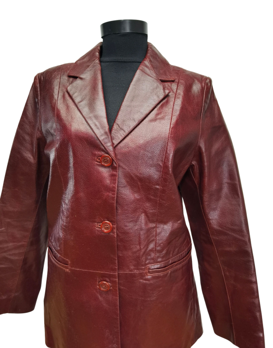 Geaca piele Vintage Femei-S [3]