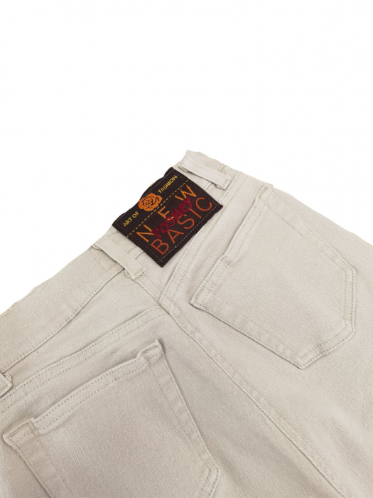 Pantaloni bej Vintage Femei-XXS [4]