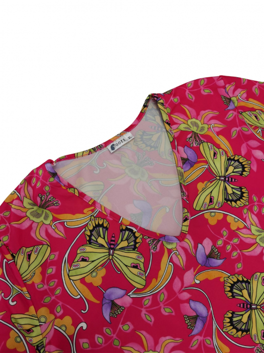 Tricou roz Retro Femei-XL [3]