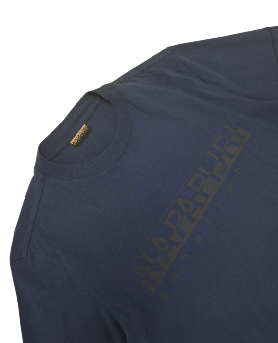 Tricou albastru Napapijri Barbati-S [3]