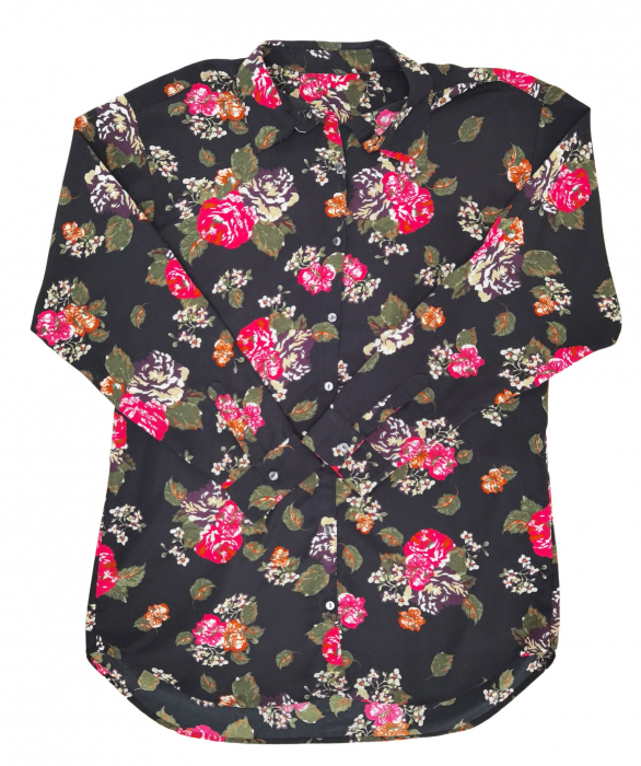 Camasa cu imprimeu Retro Femei-XL [1]