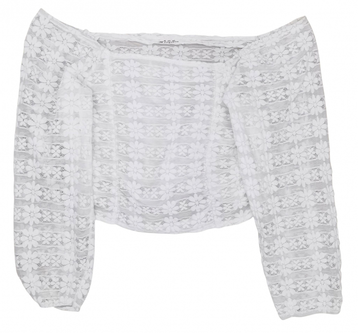 Bluza alba cu dantela Femei-M [1]