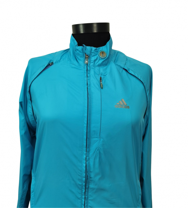 Geaca albastra adidas Femei-S [4]
