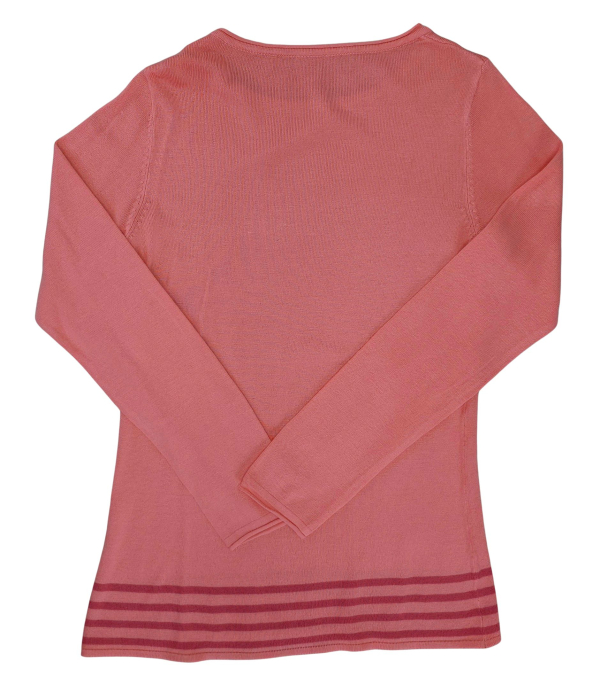 Pulover roz cu model Femei-M [2]