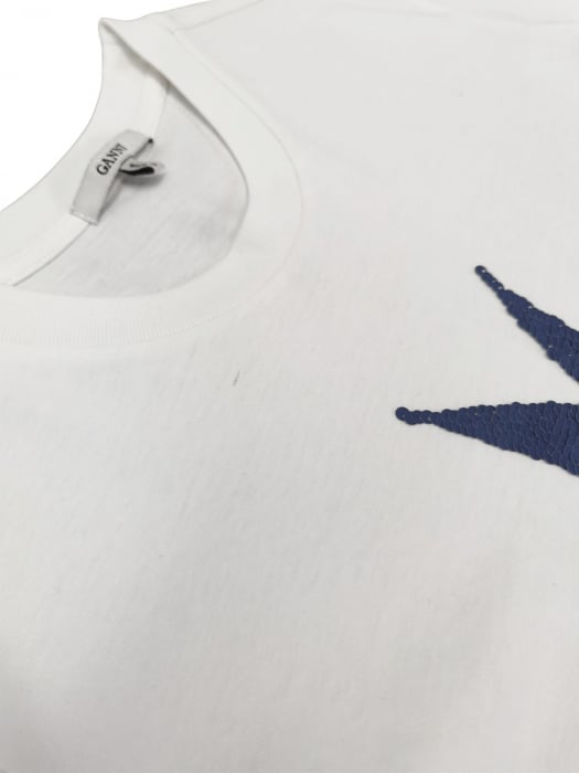 Tricou alb Ganni Femei-S [3]