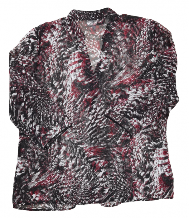 Camasa cu imprimeu Retro Femei-XL [2]