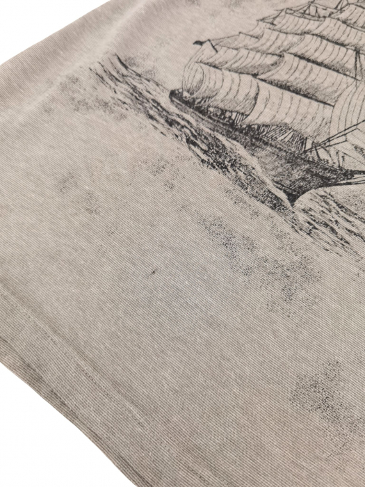 Tricou bej Custom Barbati-L [4]