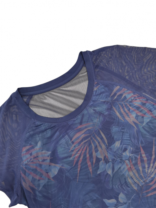 Tricou albastru Retro Femei-L [3]